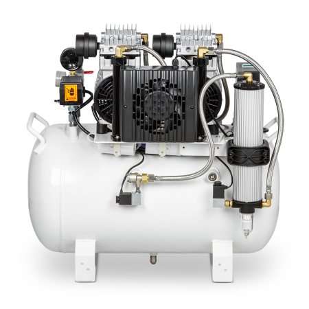 Компрессор стоматологический воздушный безмасляный JW-032С 200л с осушителем